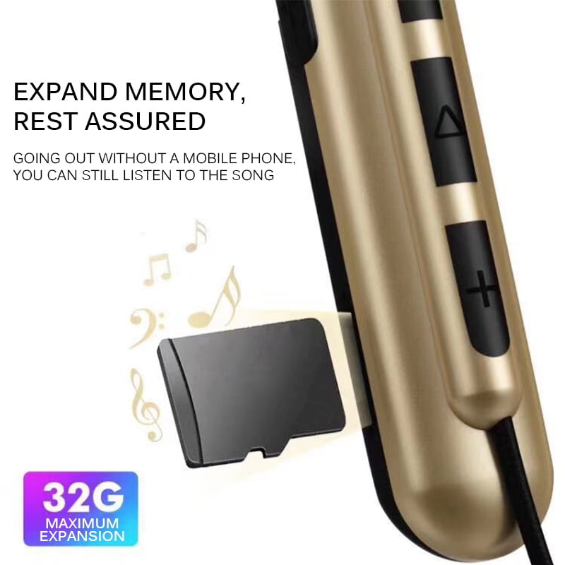neckband with memory card