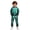 0-Black5&858, variant on Tiijoy Toddler Boys Halloween Sweatsuits Skeleton Hoodie Joggers Set, Sizes 2-3
