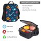 thumbnail image 5 of Easygdp Ocean Floor Animals Mochila para Niños y Niñas con Set de Caja de Almuerzo y Estuche para Lápices 3 en 1, Mochila Escolar Estampada para Adolescentes, 5 of 7