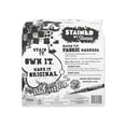 thumbnail image 5 of Sharpie Stained Fabric Markers, Brush Tip, Assorted Colors, 8 Count, 5 of 6