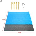 thumbnail image 2 of PULLIMORE Waterproof Beach Mat Outdoor Portable Oversized Picnic Blanket for Camping Ground Travel Hiking - 78.7 x 82.7 inches, 2 of 10