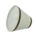 thumbnail image 4 of Aspen Creative Corporation 6'' Linen Empire Candelabra Shade (Set of 6), 4 of 7