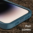 thumbnail image 5 of OtterBox Commuter Series Case for iPhone 14 Pro Max, Blue, 5 of 6