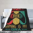 thumbnail image 1 of Gaming Fleece Blankets Boys Girls Throw Blanket Gamepad for Kids Bedding Super Soft 50x40 inch, 1 of 7