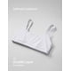 thumbnail image 5 of Bralette CRZ YOGA Softhold sin Aros con Escote Redondo Blanco M, 5 of 5