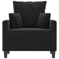 thumbnail image 6 of vidaXL Sofa Chair Upholstered Single Sofa Armchair for Living Room Velvet, 6 of 7