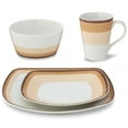 thumbnail image 3 of Noritake Colorscapes Layers Desert 4-Piece Square Place Setting, 3 of 7