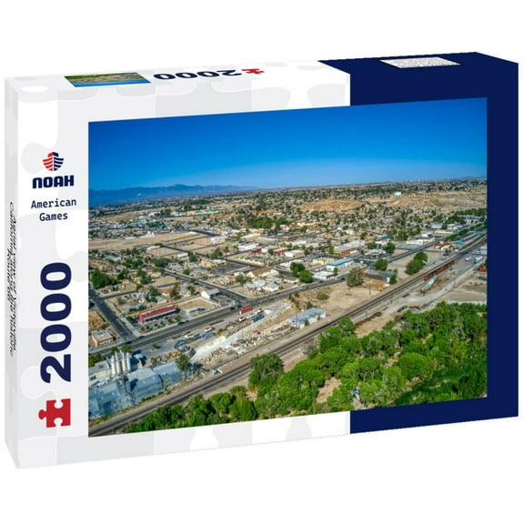 Noah Jigsaw Puzzle Aerial view of Victorville, California along the historic Route 66 2000 pieces