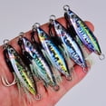 thumbnail image 4 of Fast Sinking Metal Spoon Jig Fishing Lure: Lifelike Action for All Waters!, 4 of 8