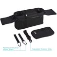 thumbnail image 2 of Organizador universal para cochecito con portavasos aislado - Bolsa de teléfono desmontable y correa para el hombro, se adapta a cochecitos como Uppababy, paraguas y cochecito para mascotas oso de fresa Hogar, 2 of 6