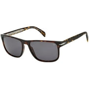 David Beckham Polarized Dark Havana Square Classic Sunglasses - DB1060S 0086 M9