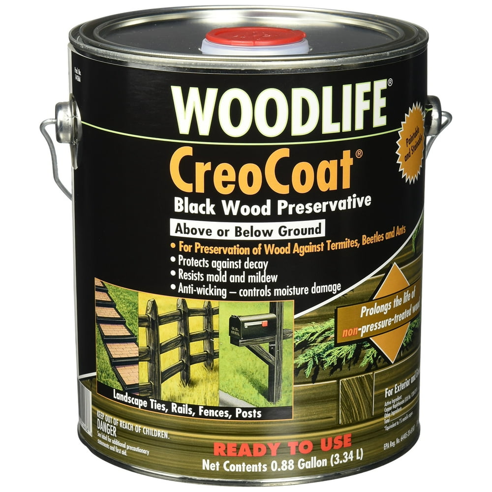 RUSTOLEUM 14436 Creocoat Woodlife Water Based Wood Preservative 1 gal
