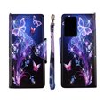 thumbnail image 3 of Galaxy Butterfly Case for Samsung Galaxy S20 5G Magnetic Detachable Pu Leather Wallet Cover Flap Closure and Snap-on Book Style Cases Card Holders Wrist Strap 2 in 1 Folio, 3 of 3