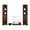 Walnut, variant on Fluance RT85N Vinyl Turntable Record Player, Nagaoka MP-110 Cartridge, Ri91 Powered Floorstanding Speakers, PA10 Preamp