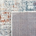 thumbnail image 6 of SAFAVIEH Berber Arvel Abstract Shag Area Rug, 9' x 12', Blue Rust/Ivory, 6 of 8