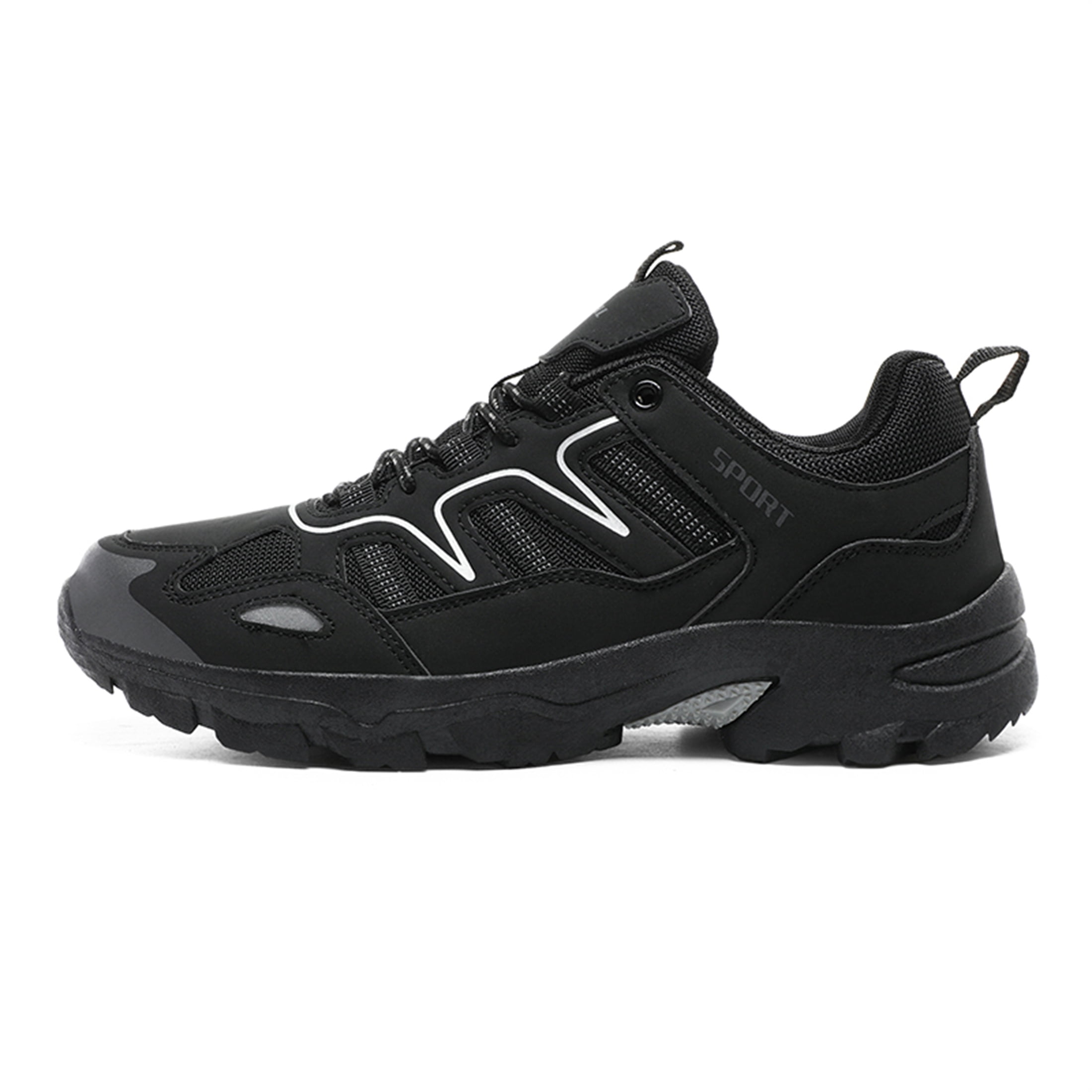 LASUDRAA Mens Womens Non-Slip Hiking Shoes Breathable Lightweight Outdoor Trekking Sneakers for Walking Camping