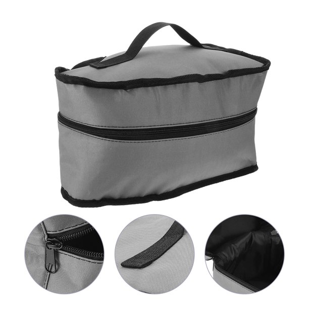 RUNROTOO Funda Gris Para Y Vapapor Portátil Con Organizador Interno Para Accesorios Y Protección