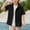 Black, variant on Piuwrlz Kids School Uniform Shirt 13 Years Boys polo T-Shirts Lapel Collar Button Shirt School Uniform T Shirt White Size 13 Years