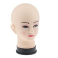 thumbnail image 1 of Mujer maniquí cabeza cosmetología peluca sombrero coll modelo Pequeña, 1 of 8