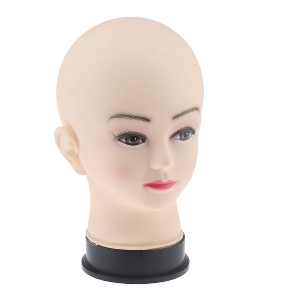 de Cosmetología Rostro Femenino Maniquí Cabeza de Maniquí para Exhibición Pelucas Gorras Haciendo para Peluquería de Salón Pequeña
