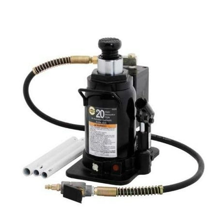 Omega 18205 20-Ton Air Bottle Jack with Cast Base