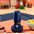 thumbnail image 2 of Naiovety Lavadora de verduras a prueba de agua Picnic Backpacking Lavadora automática inalámbrica Herramienta de limpieza de Electrodomésticos, 2 of 6