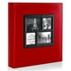 thumbnail image 1 of Ywlake Álbum de Fotos 4X6 1000 Bolsillos Fotos Álbumes de Fotos de Bodas Familiares de Capacidad Extra Grande Tiene Capacidad para 1000 Fotos Horizontales y Verticales Rojo, 1 of 1