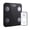 Black, variant on Wyze Scale S, Scale for Body Weight, Digital Bathroom Scale for Body Fat, BMI, Muscle, and Heart Rate, Body Composition Analyzer with App, Batteries Included, Bluetooth, 400 lb, White