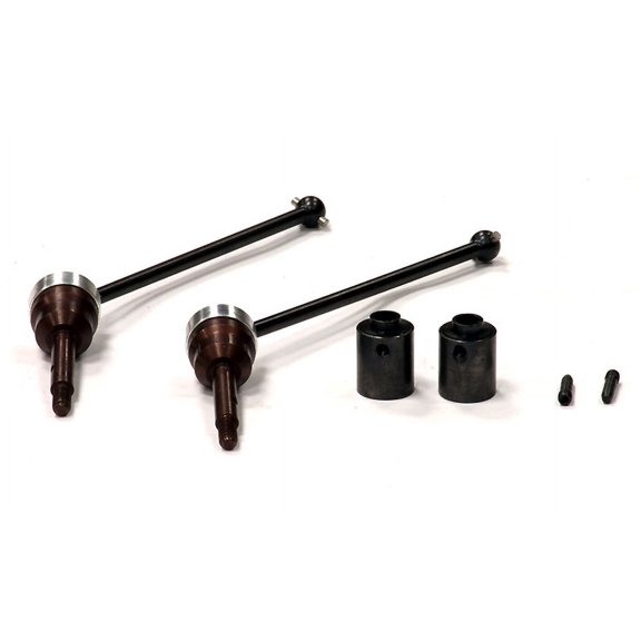 Integy RC Toy Model Hop-ups T6749 HD Universal Drive Shaft (2) for Nitro Stampede 2WD & Nitro Rustler