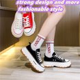 thumbnail image 6 of Women's low top heightening canvas shoes,breathable and fresh fashion trainers wide available, 6 of 7