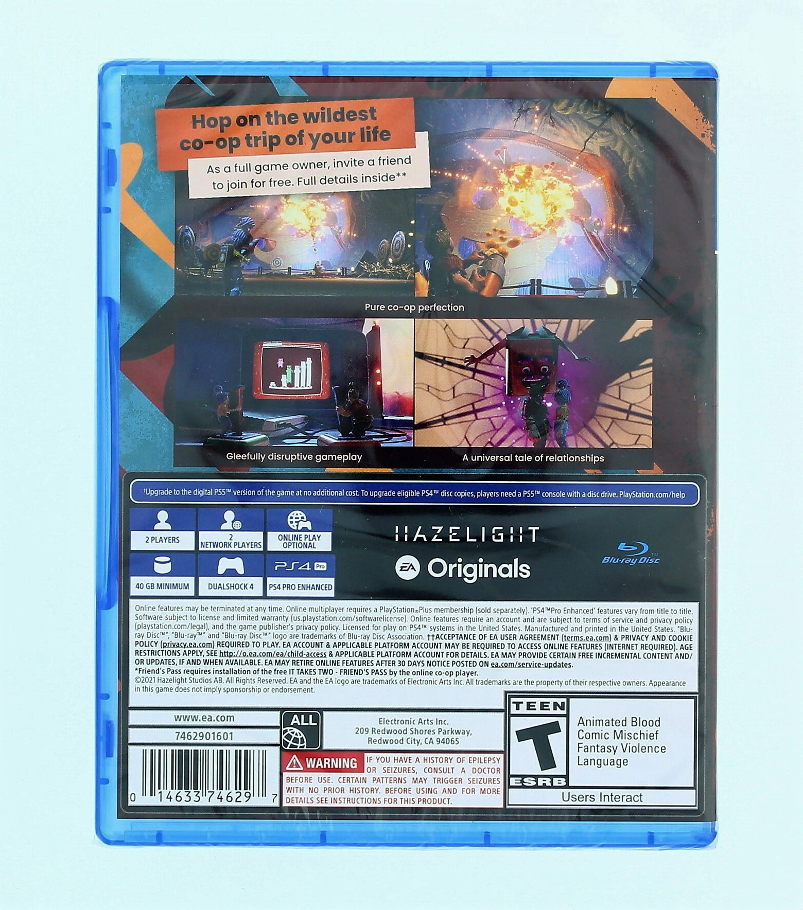 It Takes Two - Co-op Adventure for PS4 and PS5 by