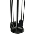 thumbnail image 2 of Modern Ember Knoll 28.75" H 5 Piece Fireplace Tool Set - Black, 2 of 8