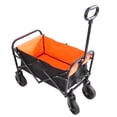 thumbnail image 6 of Folding Wagon Cart, Portable Large Capacity Beach Wagon, Heavy Duty Utility Collapsible Wagon with All-Terrain Wheels, Outdoor Garden Cart Foldable Wagon for Sports, Shopping, Camping, 6 of 9
