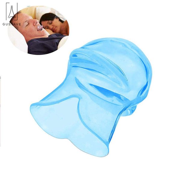 GustaveDesign 2Pack Medical Silicone Anti Snore Tongue Device Snore