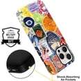 thumbnail image 4 of Cute European Summer Collage Case for iPhone 15 Pro 6.1'', Lovely Fruit Lemon Pattern Print Design Funda Aesthetic Slim Fit Soft TPU Silicone Shockproof Protective Cover for Women Girl Boy Men, 4 of 5