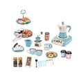 thumbnail image 2 of Juego de máquina de café expreso para niños perfecl 52 Uds Azul, 2 of 8