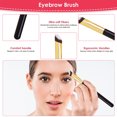 thumbnail image 3 of Dinheiro 3 brochas multifunción para cejas, brocha de maquillaje, brocha de maquillaje para cejas, 3 of 7