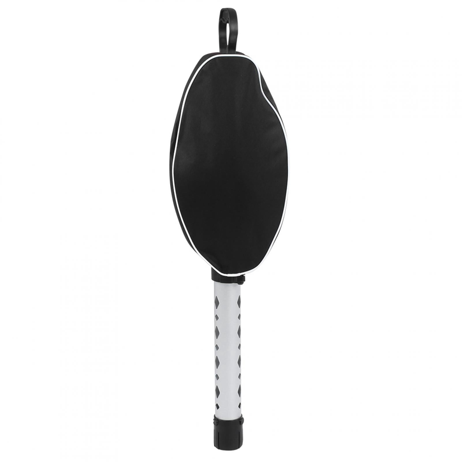 Fugacal Golf Shag Bag,Telescopic Aluminium Tube Golf Ball Shag Bag Retriever Pick Up 80 Balls Holder Collector For Outdoor Sports Supplies,Golf Ball Retriever