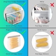 thumbnail image 3 of Sacs de Rangement Réutilisables, Sacs de Congélation Réutilisables Autoportants, Sacs à Sandwich Réutilisables, Sacs à Collation Réutilisables, Sacs Gallon Réutilisables, Sacs de Rangement pour Aliments Réutilisables S, 3 of 5