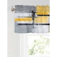 thumbnail image 6 of Valances for Windows Abstract Mottled Texture Rod Pocket Cafe Window Treatments Valance Curtains for Kitchen Bathroom Laundry Basement Windows 42"x12", 6 of 9