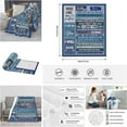 thumbnail image 5 of Gifts for Son from Mom Son Gifts from Mom to My Son Fathers Day Blanket Birthday Gifts for Son Graduation Gifts Throw Blanket 60x50 Inch, 5 of 6