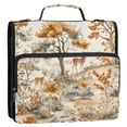 thumbnail image 5 of FORMRS Zipper Binder with Shoulder Strap 2-inch Ring 500 Sheet Capacity File Bag, Forest Pattern, 5 of 5