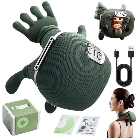 SharkTRUE Relaxing Massager for The Neck and Back,2026 New Neck Massager, Necks and Back Massagers