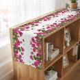 thumbnail image 6 of Table Runners 48 Inches Long Dress Scarves, Pink Spring Floral Farmhouse Kitchen/Dining Table Runner, Short Coffee Tablerunners, Butterfly Farmhouse 13x48 Inch, 6 of 9