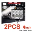 thumbnail image 2 of Par Faros 4''auxiliares Barras 108w Alta Baja Auto Moto 4x4, 2 of 7