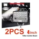thumbnail image 2 of Par Faros 4''auxiliares Barras 108w Alta Baja Auto Moto 4x4, 2 of 7