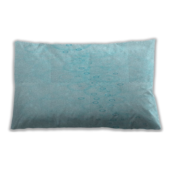 Ahgly Company Outdoor Rectangular Contemporary Lumbar Throw Pillow, 13 inch by 19 inch