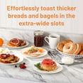 thumbnail image 6 of Asoricing 2 Slice Toaster, 6 Toast Settings with Cancel Function, Removable Crumb Tray for Easy Cleaning, Wide Slot Toaster for Breads, Bagels, English Muffins & Waffles, 6 of 7