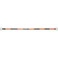 thumbnail image 2 of Barre Conique Rétractable, Longueur Étendue de 7' 5", Noir/orange, 2 of 2