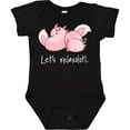 thumbnail image 3 of Inktastic Let's Relaxolotl with Cute Sleeping Axolotls Boys or Girls Baby Bodysuit, 3 of 5
